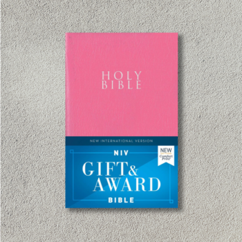 NIV, Gift and Award Bible, Leather-Look, Pink, Red Letter Edition