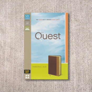 NIV, Quest Study Bible, Personal Size