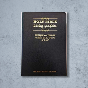 The Holy Bible English Standard Version-Telugu Diglot, Gilt (Telugu)