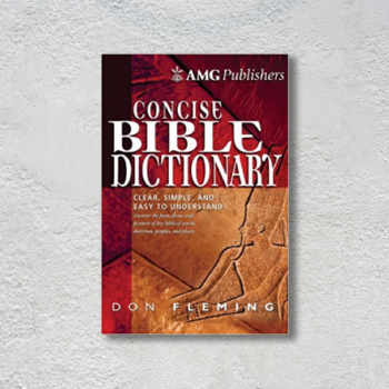 Amg Concise Bible Dictionary Hardcover