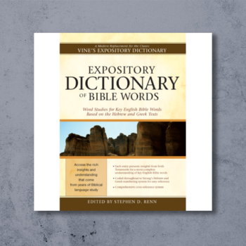 Expository Dictionary of Bible Words