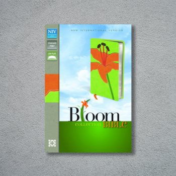 NIV, Bloom Collection Bible, Leathersoft, Green