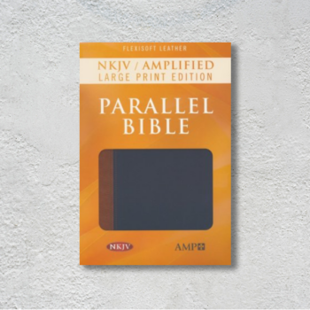 NKJV Amplified Parallel Large-Print Bible Flexisoft