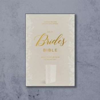 NKJV, Bride’s Bible, Leathersoft, White, Comfort Print