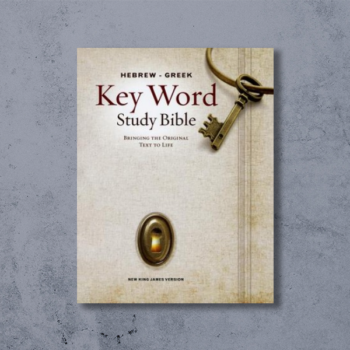 NKJV Hebrew-Greek Key Word Study Bible, Hardcover