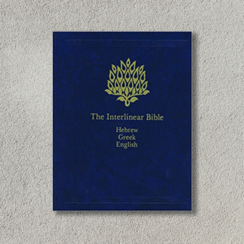 hebrew and greek interlinear parsed bible