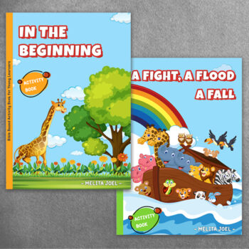 Kids Bible Based Activity Books Combo Pack